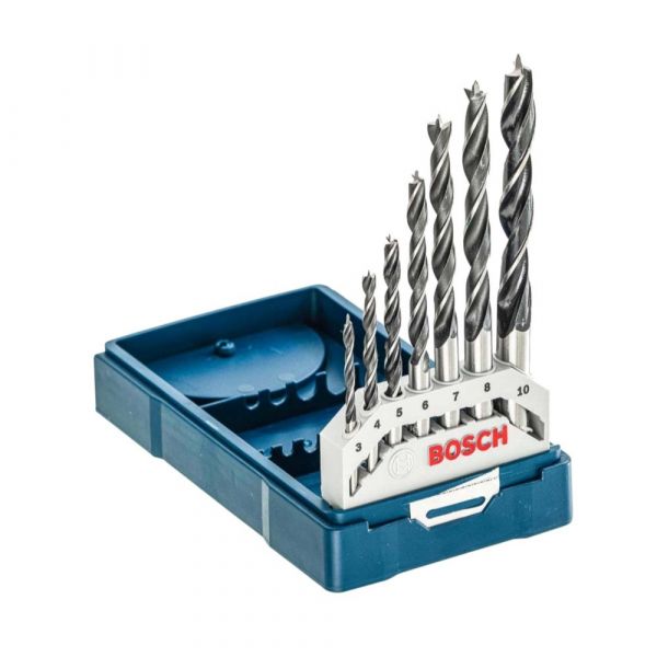 Jogo de Brocas Madeira Bosch Mini X-Line 3-10mm 7 pçs 2607017505000 Bosch
