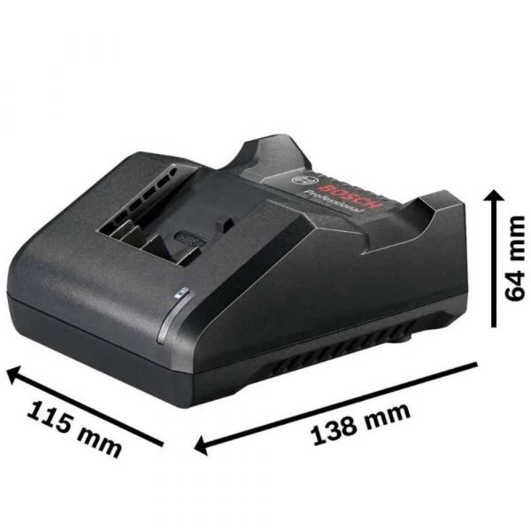 Kit Bosch 2 baterias de lítio GBA 18V e Carregador Bivolt 18V