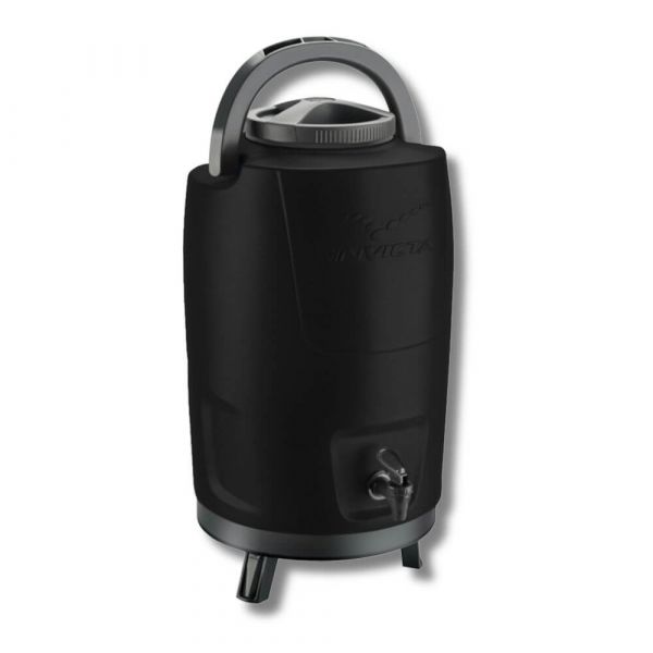 Botijão Térmico 12 Litros com Tripé Preto Invicta 