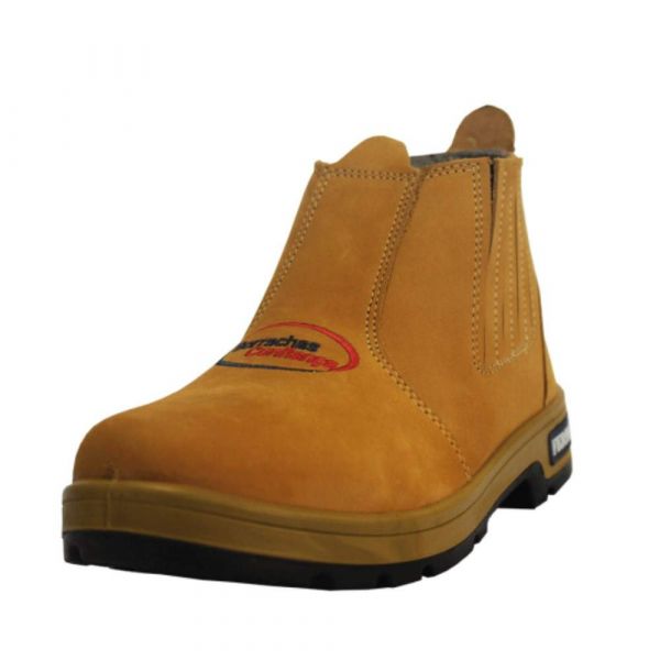 Botina Ferpam Borrachas Amarela N 38 Fire