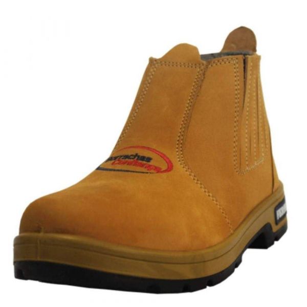 Botina Ferpam Borrachas Amarela N° 39 Fire