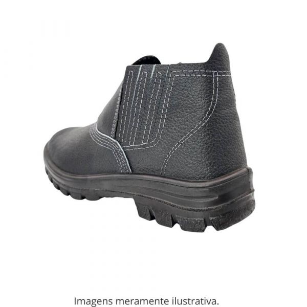 Botina Monodensidade Elástico Bico de Plástico N°37 Cartom 