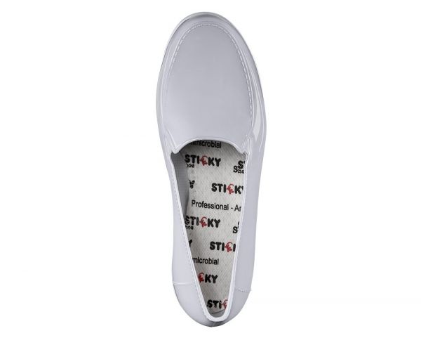 Sapatilha Feminina Antiderrapante Branco- Social Woman N37