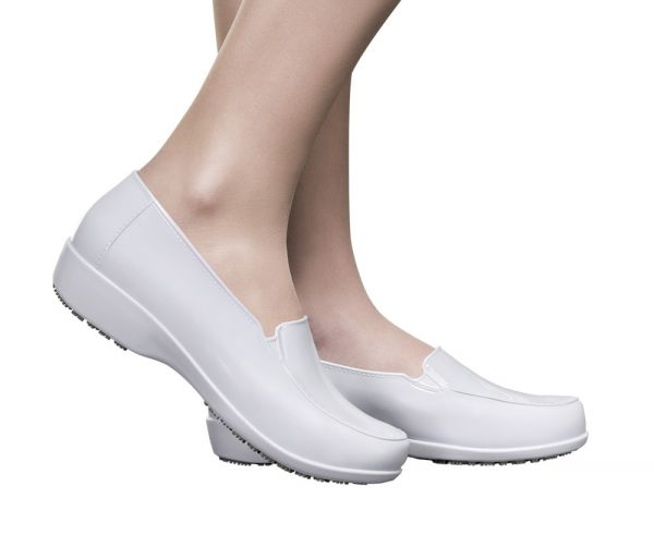 Sapatilha Feminina Antiderrapante Branco- Social Woman N37