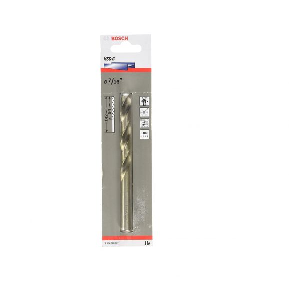 Broca de Aço Rápido HSS-G 7/16Bosch