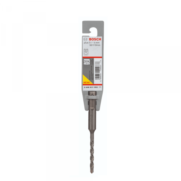 Broca Bosch SDS plus-3 para concreto Ø5 x 50 x 110 mm