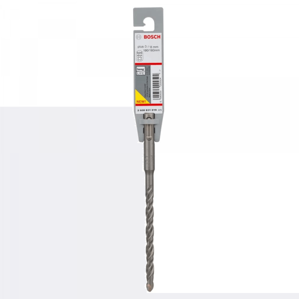 Broca Bosch SDS plus-3 para concreto Ø8 x 100 x 160 mm