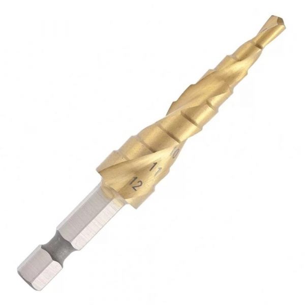 Broca Escalonada HSS 4 à 12mm MTX