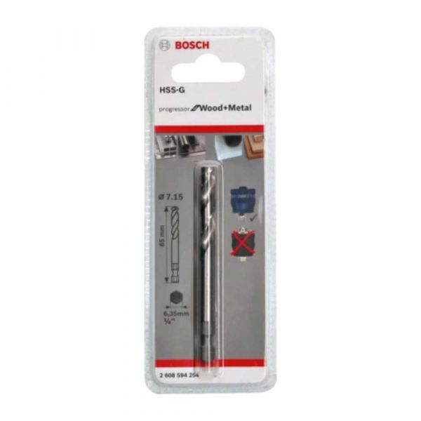 Broca guia para suporte PowerChange Plus HSS-G Ø 7,15x85 mm