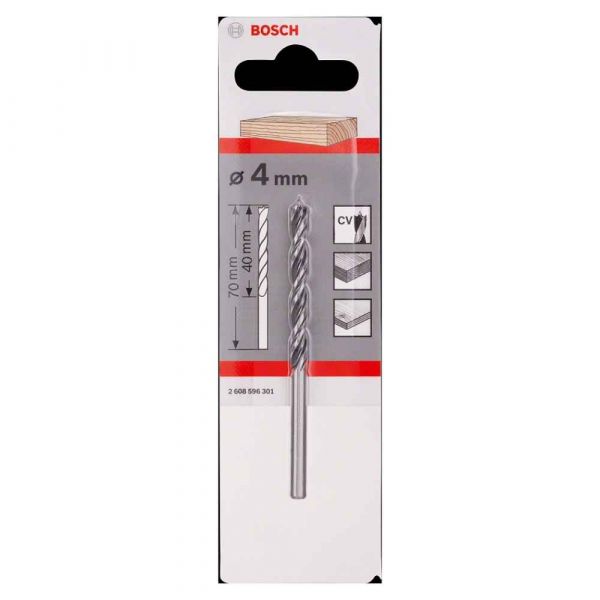 Broca para madeira Bosch 3 Pontas 4mm