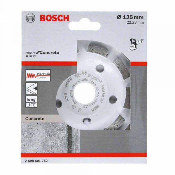 Prato Diamantado Segmentado Expert 125mm X 22mm Bosch