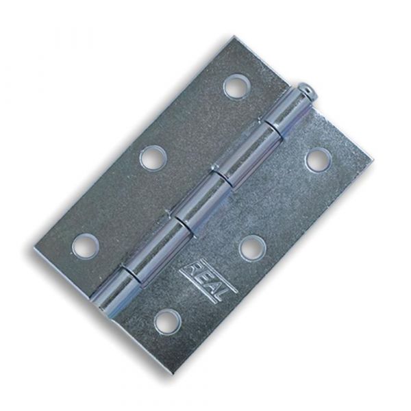 Dobradiça Zincada Para Porta 2,5mm Loth