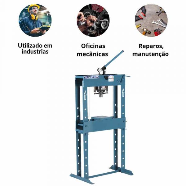 Prensa Hidráulica 30 Toneladas MPH-30 Marcon