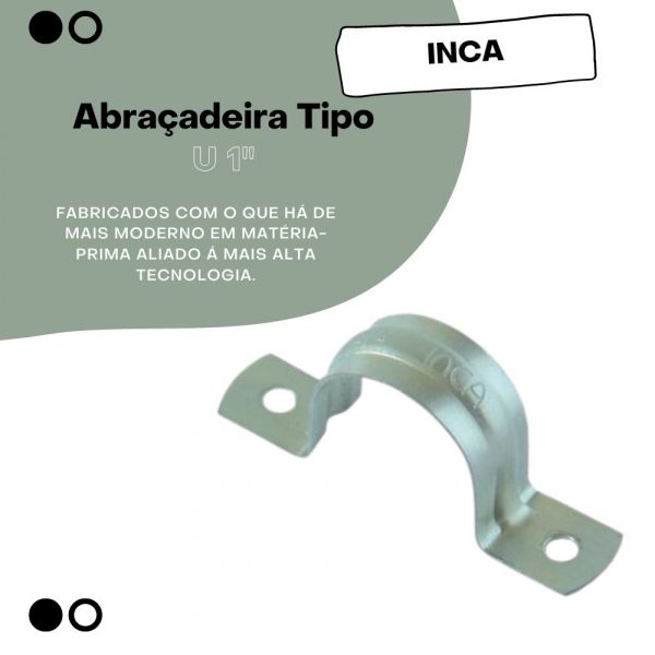 Abraçadeira Tipo U 1