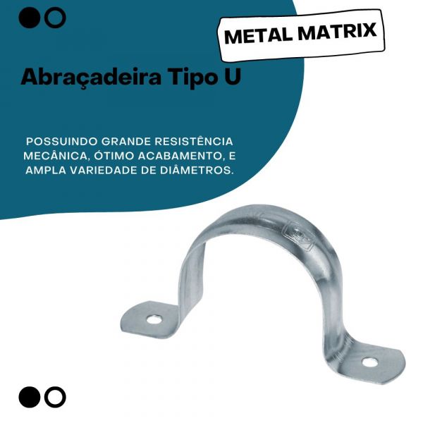 Abraçadeira Tipo U 3