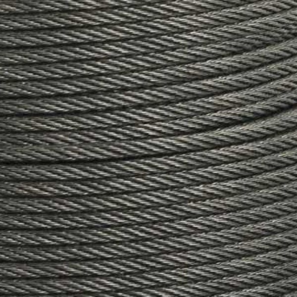 1 Metro De Cabo De Aço Af Polido 09,5mm 3/8