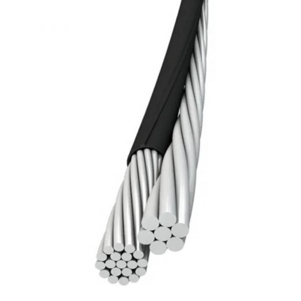 Cabo De Alumínio Multiplexado 3x10mm Preto Corfio