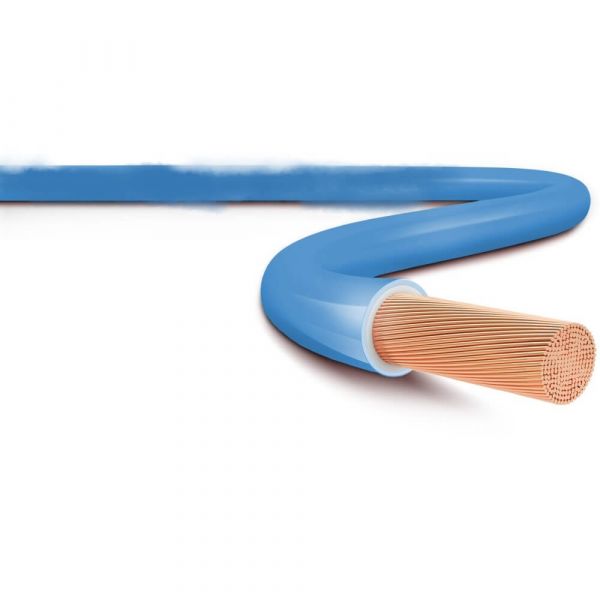 100 Metros Cabo Flexível 750V 100m Corfio Azul W0110-AZ