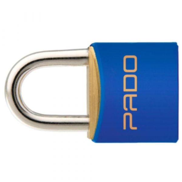 Cadeado Cores 20mm Azul Pado
