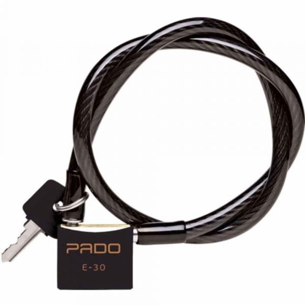 Cadeado Para Bicicleta Sm Lt-30mm Preto Pado