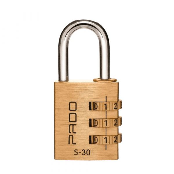 Cadeado Segredo SM 30 3 Dígitos Pado