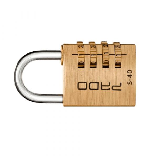 Cadeado Segredo SM 40 4 Dígitos Pado