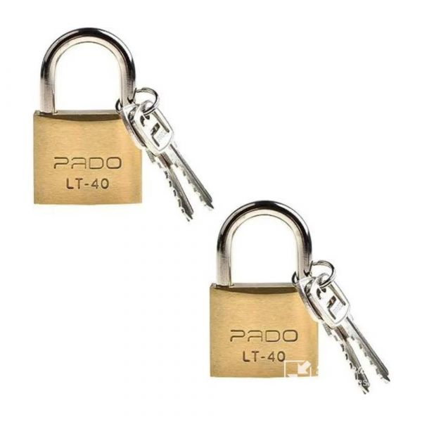 Cadeado Sm 2 Lt-40 mm Com 4 Chaves Pado