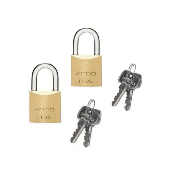 Cadeado Sm 4 Lt 25mm 4 Chaves Iguais Pado