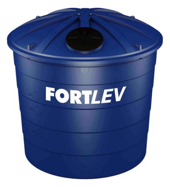 Caixa De Água Polietileno Com Tampa 15.000 Litros Fortlev