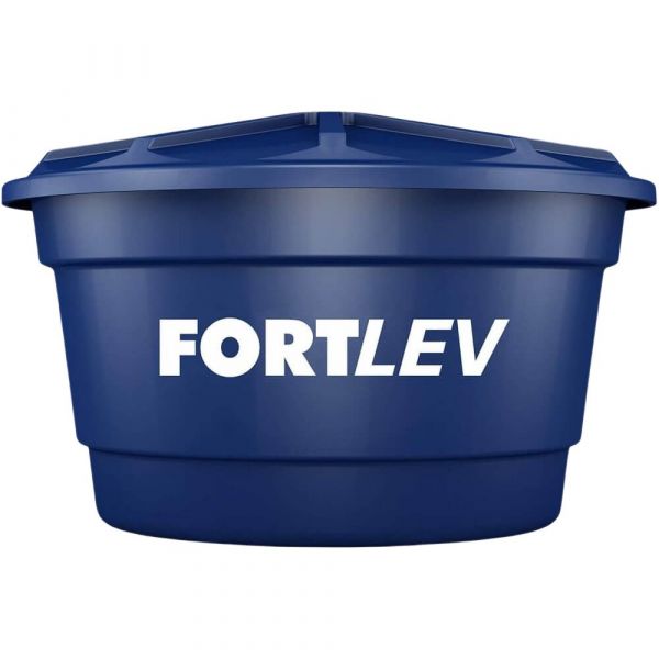 Caixa D'Água Polietileno Com Tampa 500 Litros Fortlev