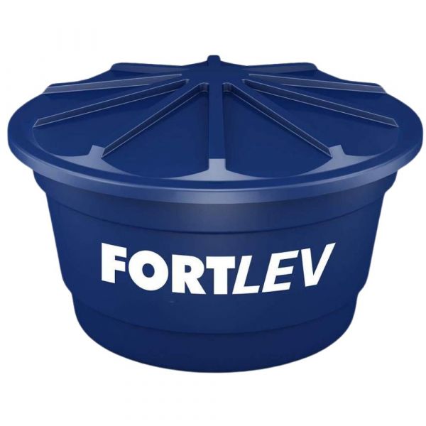 Caixa D'Água Polietileno Com Tampa 500 Litros Fortlev