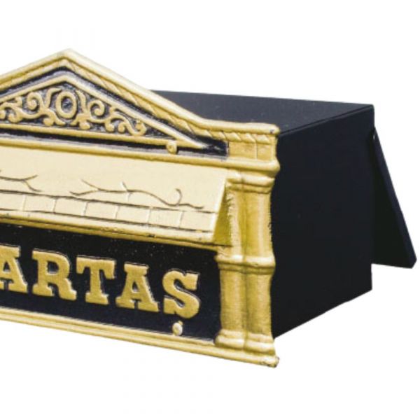 Caixa de Correios Metal Modelo Colonial para Muro Metalúrgica Dragão