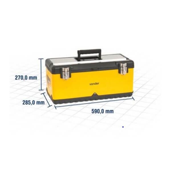 Caixa Metálica Para Ferramentas Vonder