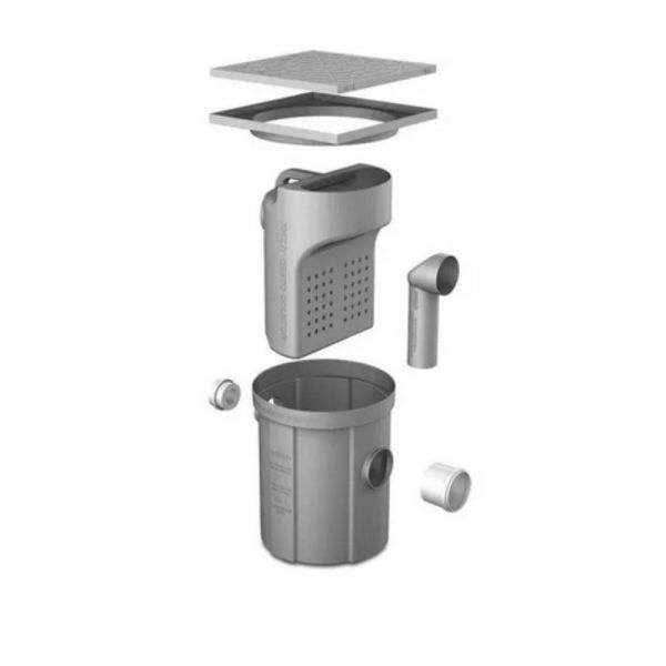 Caixa de Gordura com Cesto 21 Litros Fortlev  