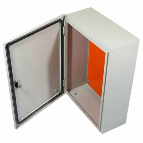 Caixa De Montagem 400x300x200mm Painel Elétrico Quadro Comando Lukbox