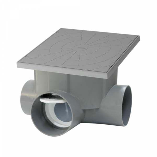 Caixa de Passagem e Inspeção de Esgoto com Válvula Durin