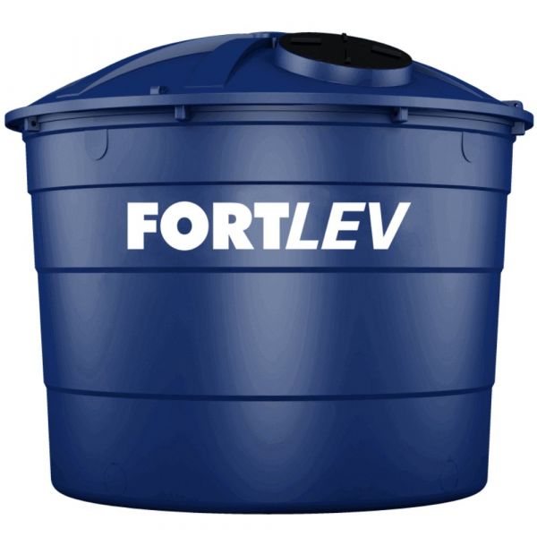 Caixa de Polietileno 10.000L Com Tampa Fortlev