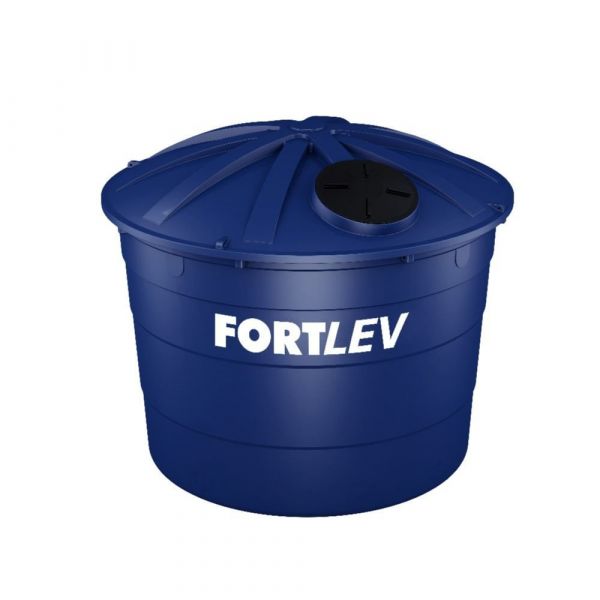 Caixa de Polietileno 10.000L Com Tampa Fortlev
