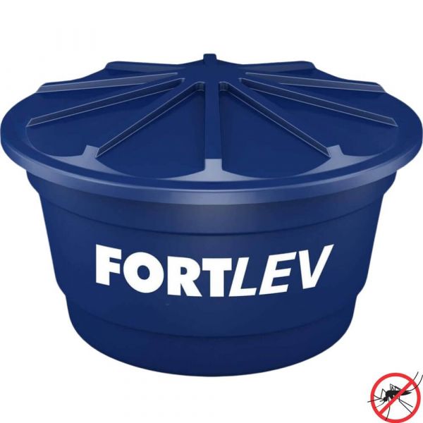 Caixa de Polietileno 100L Com Tampa Fortlev