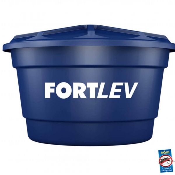 Caixa de Polietileno 310L Com Tampa Fortlev