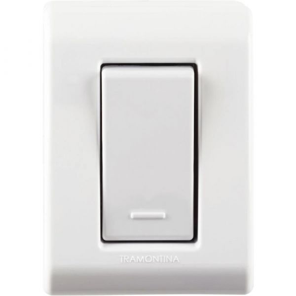 Caixa de Sobrepor com 1 Interruptor Simples 10 A 250 V Tramontina