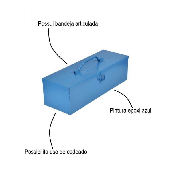 Caixa para Ferramentas Hobby Sr-35 - Marcon