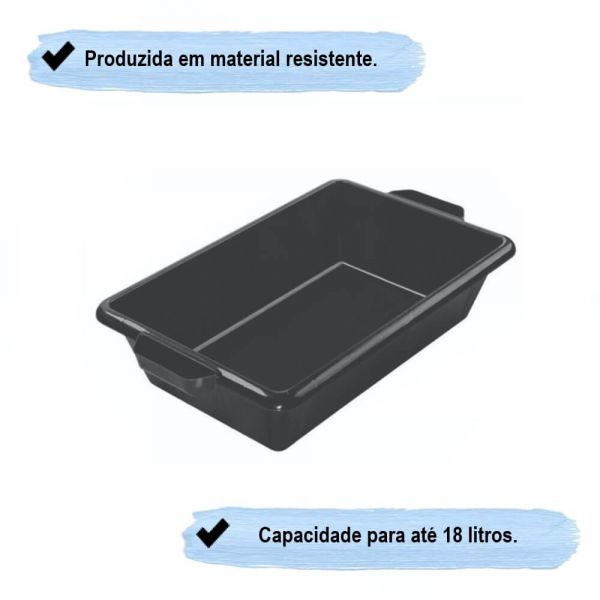 Caixa Plástica para Massa/Masseira Atlas
