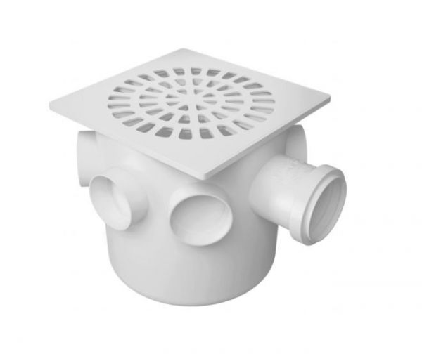 Caixa Sifonada Quadrada 150x150x50 Fortlev