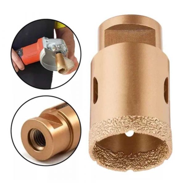 Serra Copo Diamantada Para Esmerilhadeira 32mm Amatools