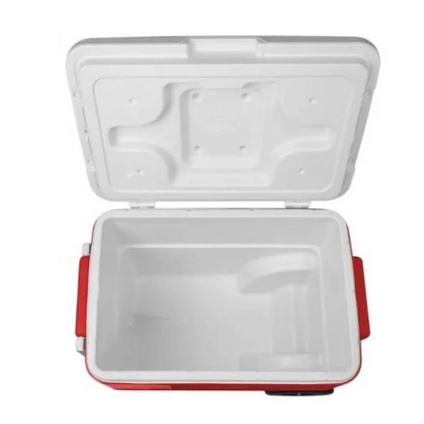 Caixa Térmica Com Rodas 40QT 38L Vermelha Coleman 