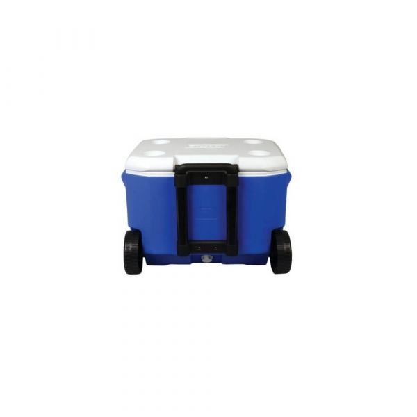Caixa Térmica Com Rodas 60QT 57 Litros Azul Invicta
