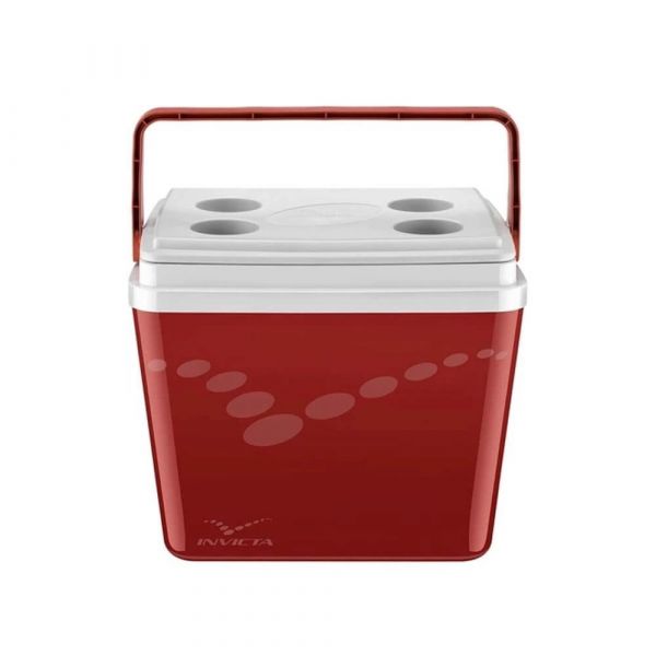 Caixa Térmica de 34L Vermelha 101387441808 Invicta