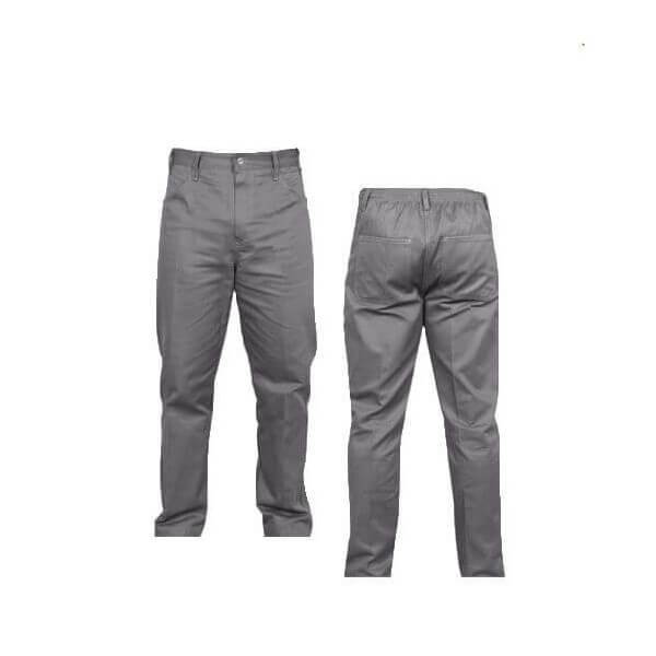 Calça Masculina Profissional Cinza Tamanho P Ideal Work