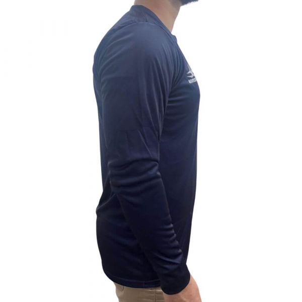 Camisa Térmica Manga Longa Azul UV 30+ Tamanho G Ferpam Uniex 